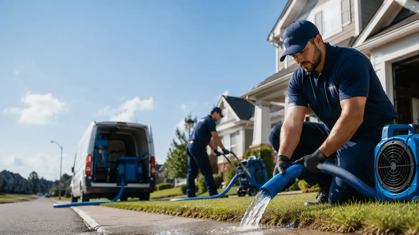 Flood Damage Restoration in England, AR